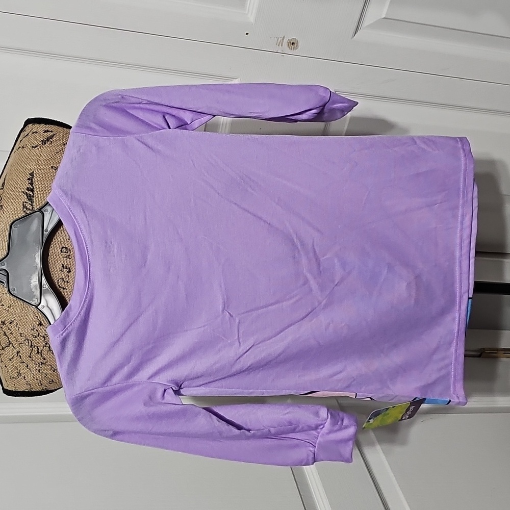 Nwt Disney Kids Stitch Long Sleeve Sleep Dress #500 - Picture 3 of 3